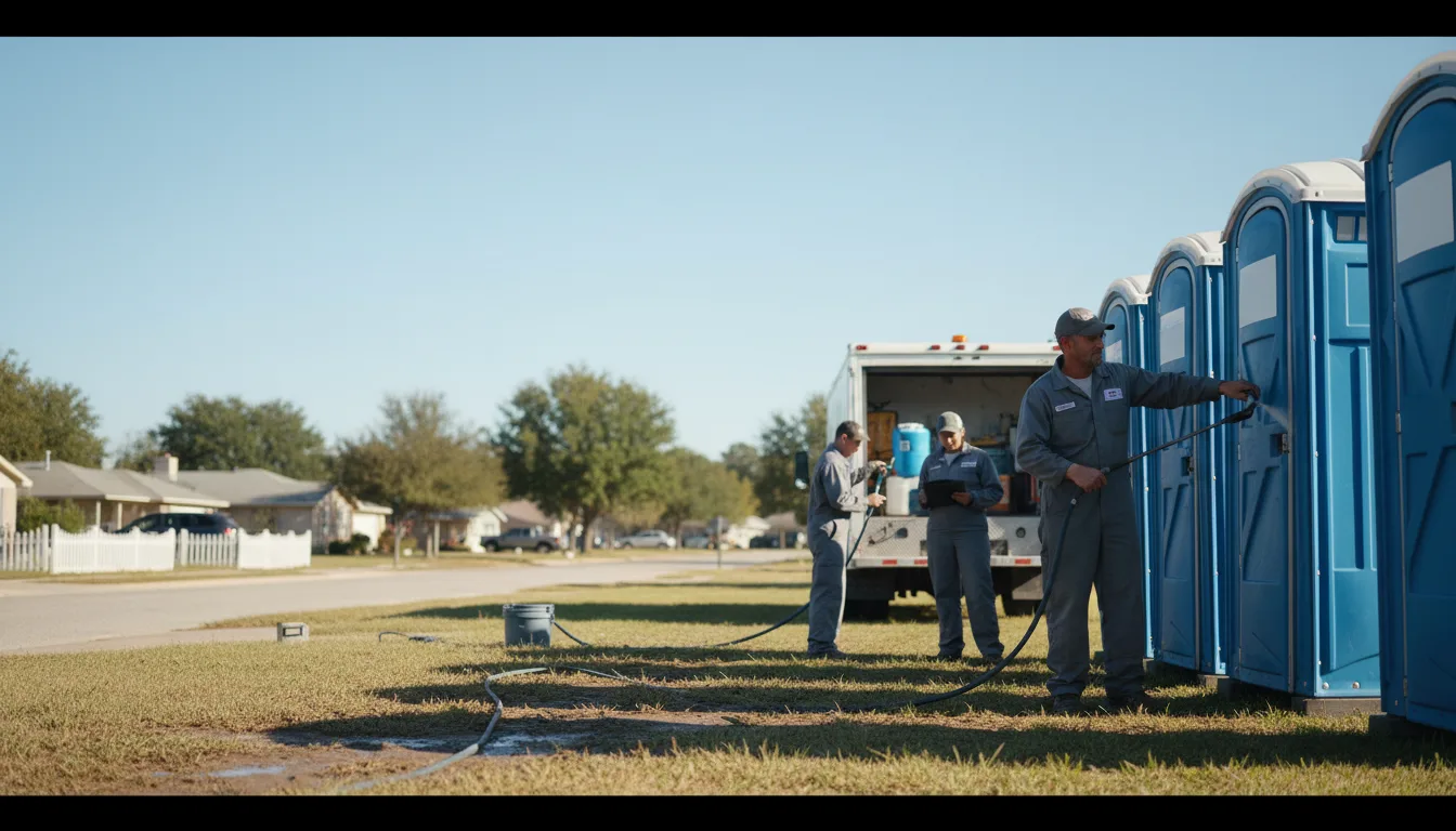Long-Term Portable Toilet Rental in Olin, IA near me
